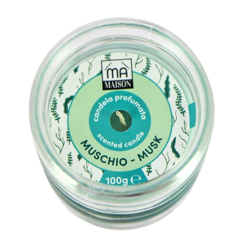 MA MAISON SET 5 CANDELE PROFUMATE MUSCHIO 100GR