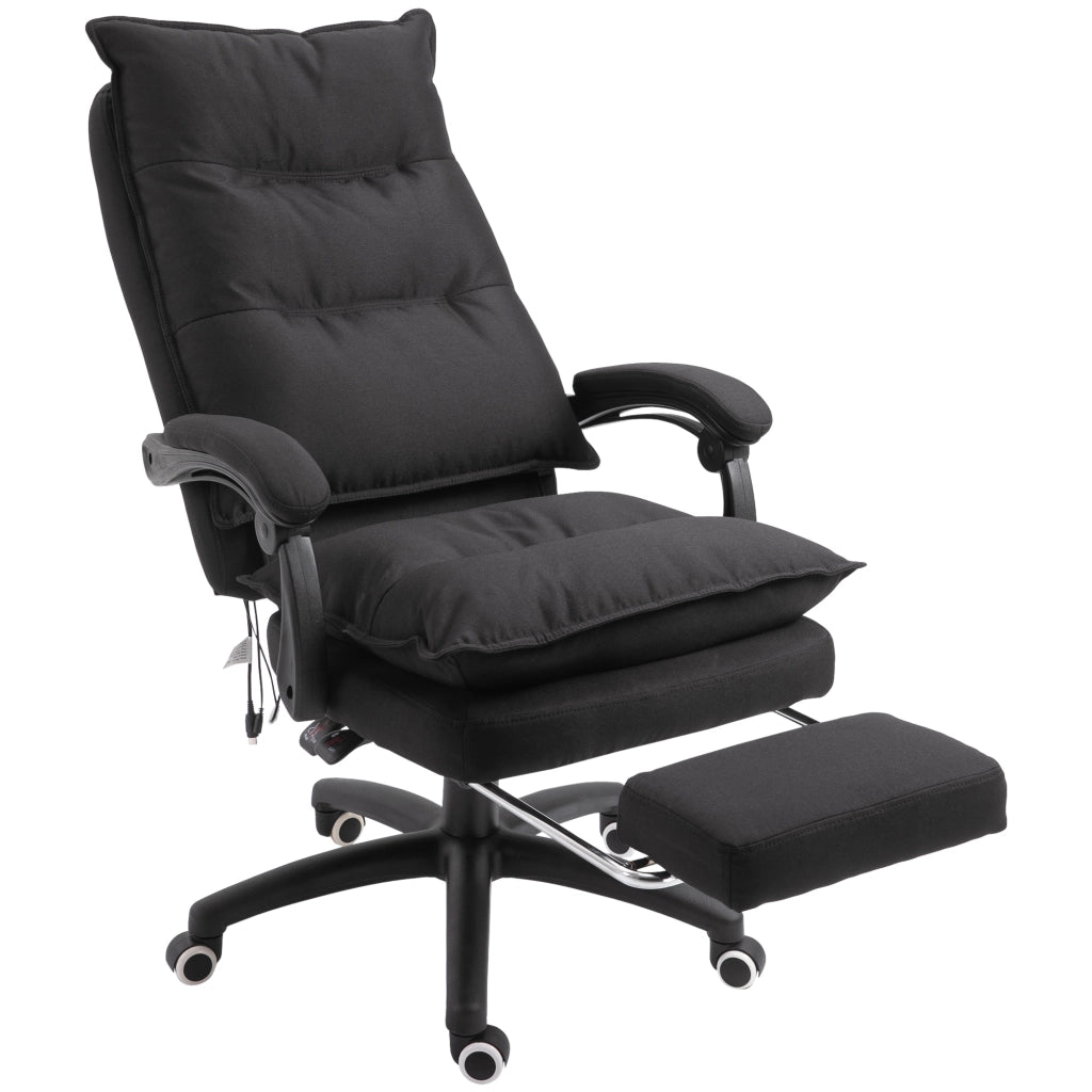 Poltrona massaggiante ergonomica ¨C Minimal ¨C tessuto nero