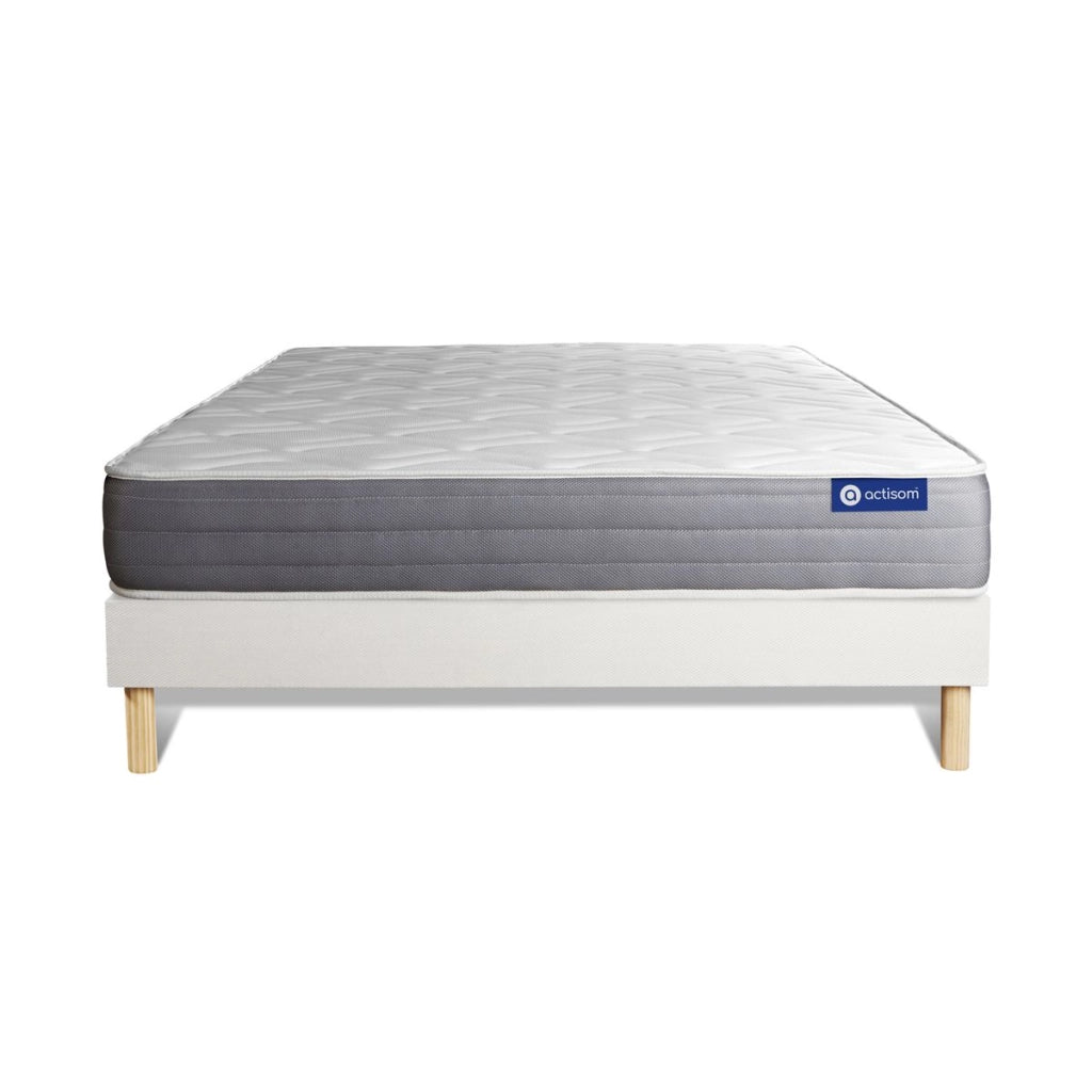 Kit rete e materasso Actiflex dream 120x190cm - Spessore : 22cm - Molle insacchettate e memory foam - Moderatamente rigido