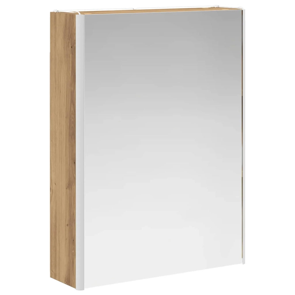 Set di mobili per il bagno 5 pz Rovere Artigianale 3406854