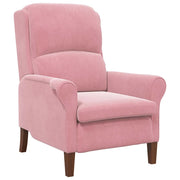 Poltrona | Sedia Relax Rosa Velluto