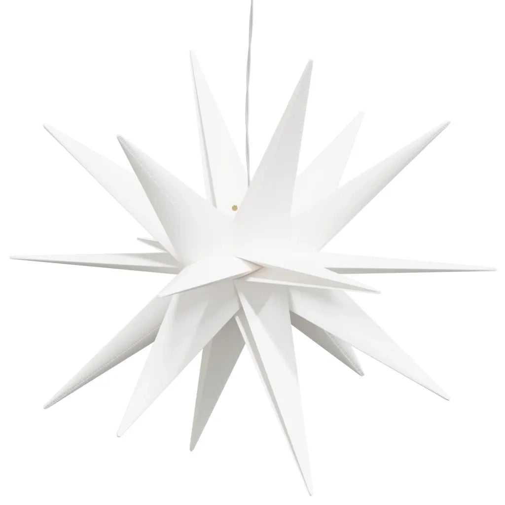 Luce di Natale con LED-Luci decorative natalizie Pieghevole Bianca 43 cm