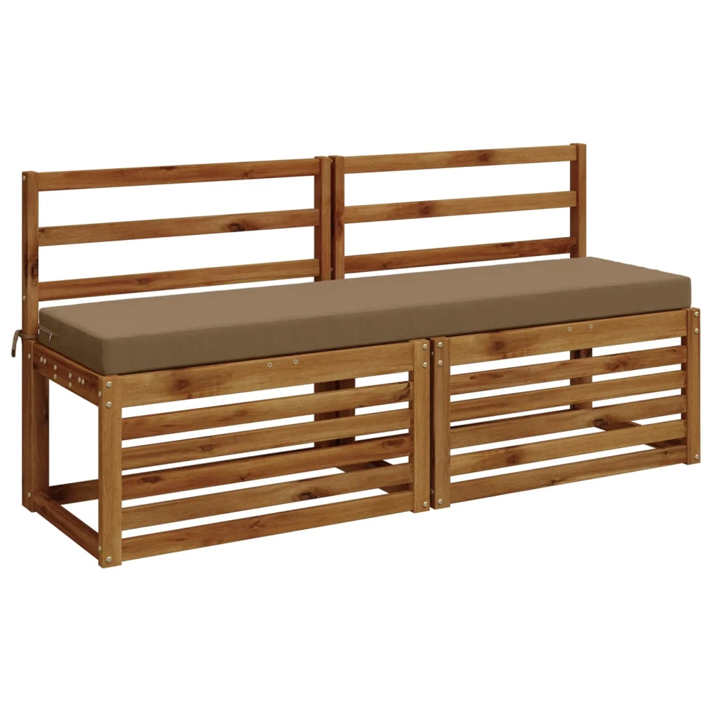 Cuscini per Panchina a 2 Pezzi SOEST 2 pz 100% Poliestere 949945