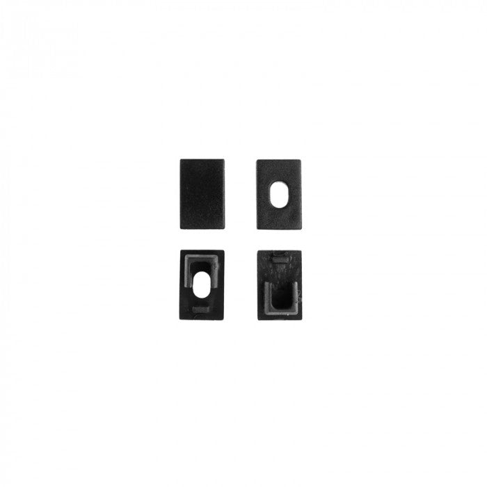 Profilo LED GPW-02 incasso nero diffusore nero 2m Ecolight