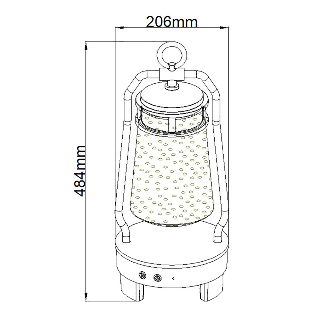 Lampada da terrazzo Bluetooth LED 3W Lyndon Kichler
