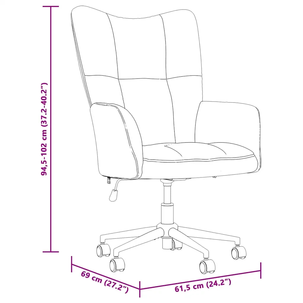 Poltrona | Sedia Relax Bianco Crema Velluto