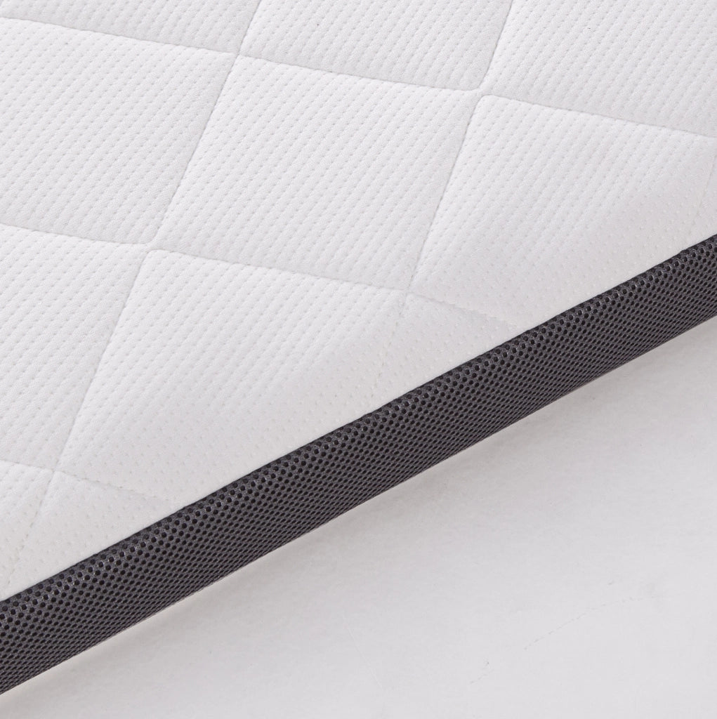 Materasso H3 a media compattezza in schiuma a 7 zone, altezza 7 cm, 90x200 cm, certificato Oeko-Tex