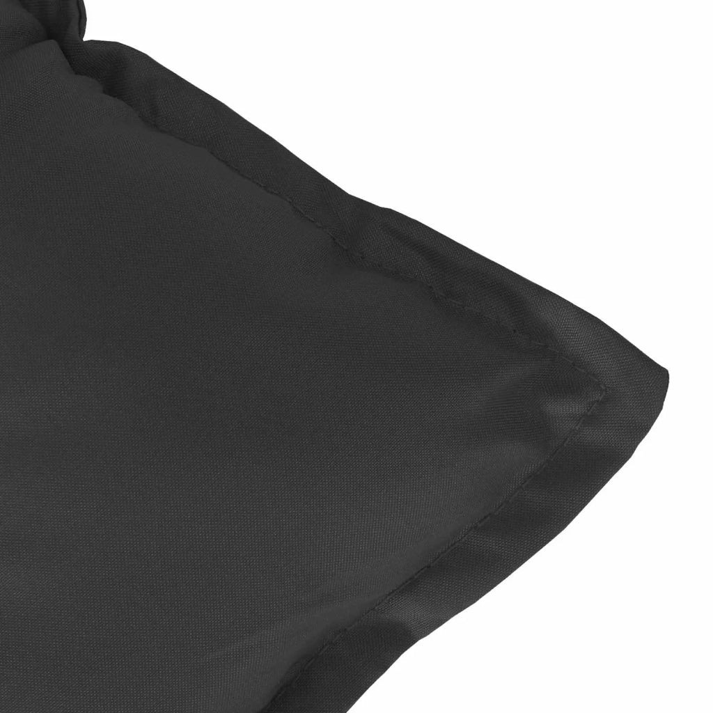 Set di Cuscini per Sedia Bassa 6 pcs Melange Nero 4002402