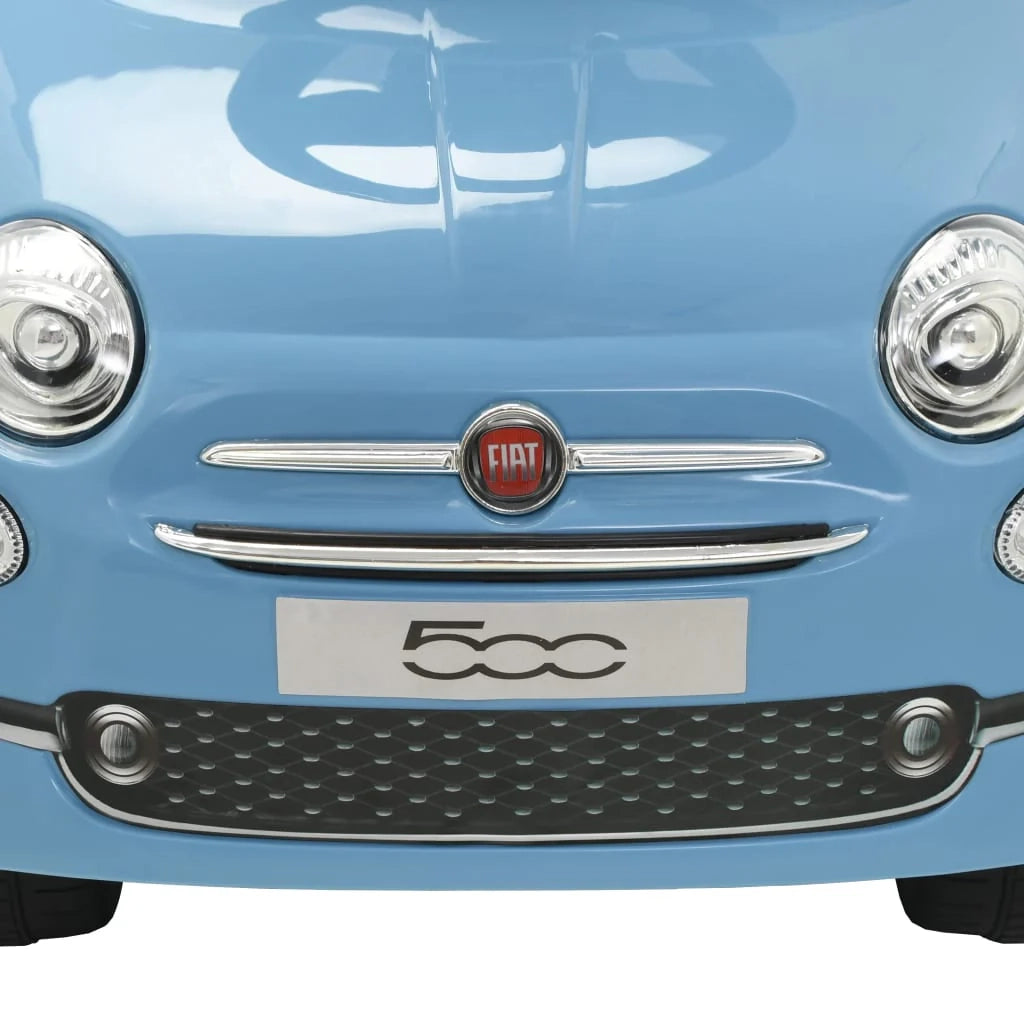 Macchina cavalcabile fiat 500 blu 02_0005265