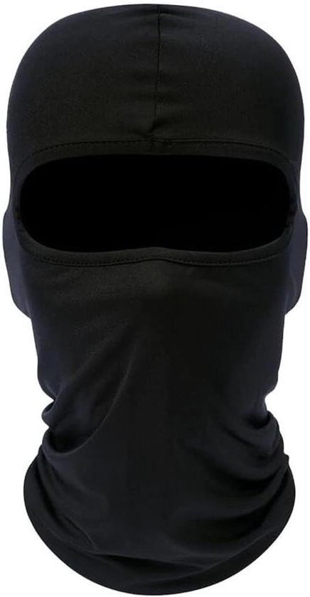 Maschera da sci protezione collo protezione UV impermeabile calda nera 50 per uomo e donna