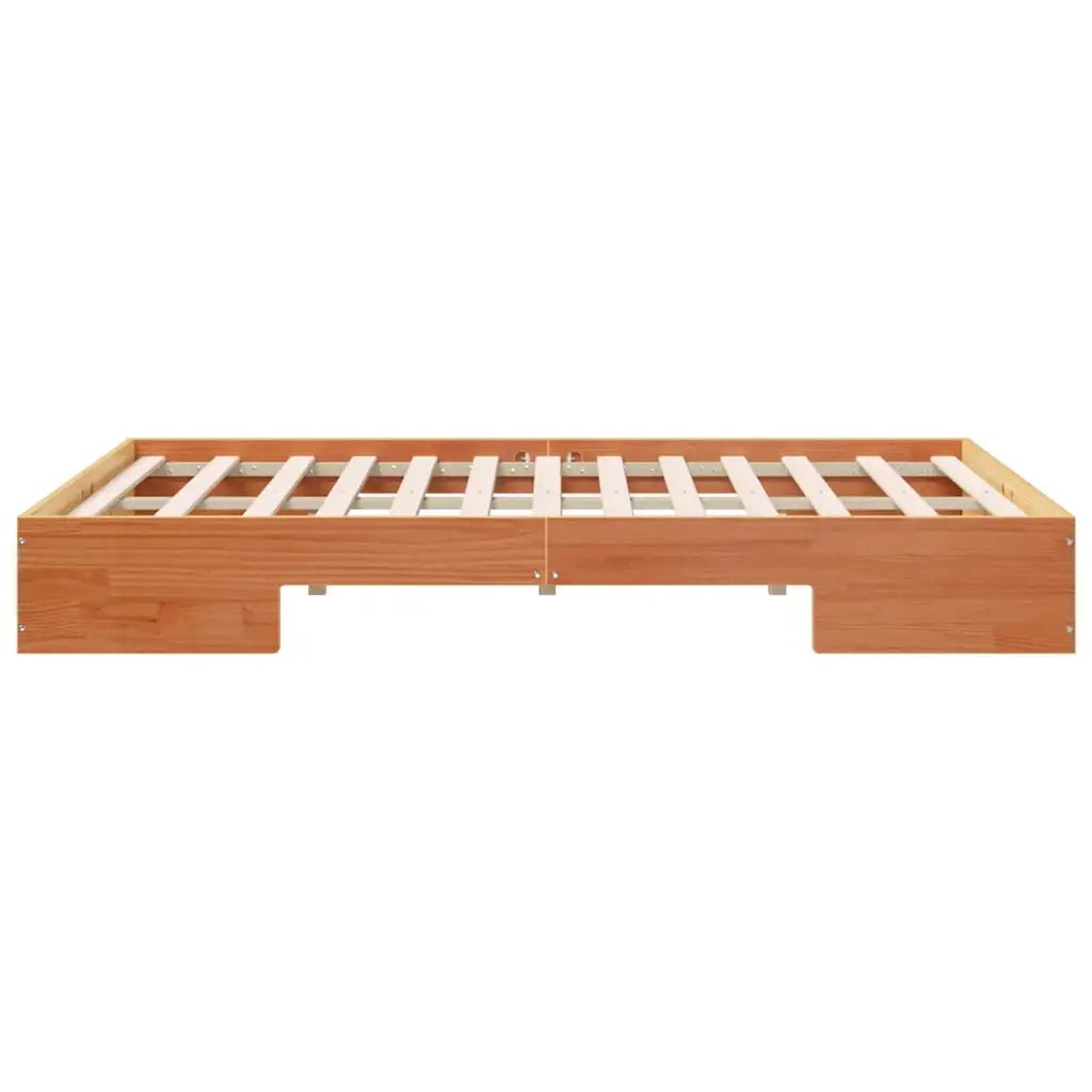 Letto matrimoniale | Letto per adulti | Struttura del letto Marrone 120 x 200 cm