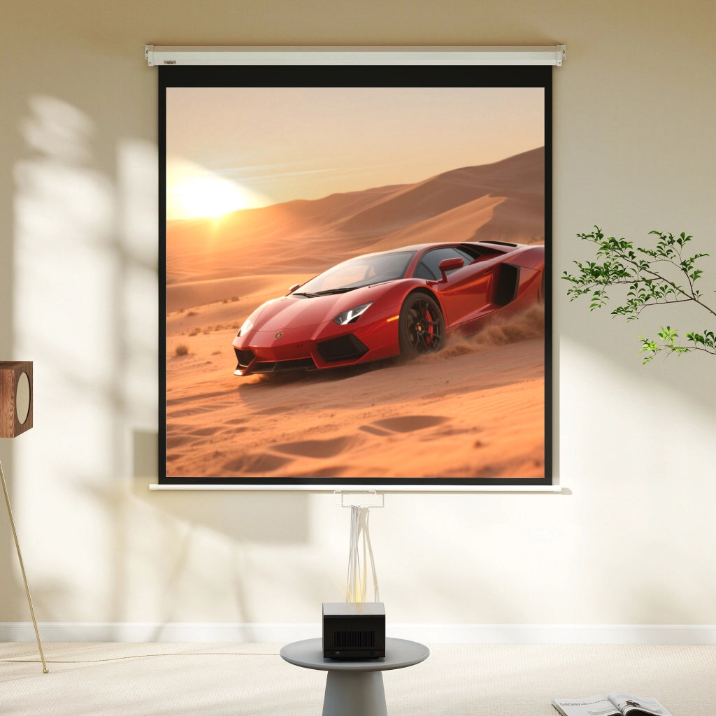 Mobile TV ¨C Minimal ¨C Bianco 146x146 cm
