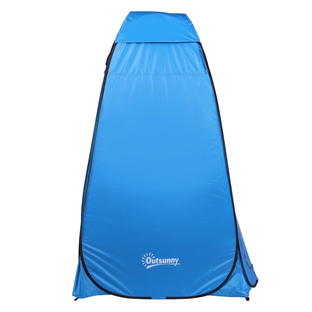 Tenda Doccia Pop-up Portatile da Campeggio Cabina Spogliatoio e WC per Spiaggia e Outdoor con Finestra e Borsa