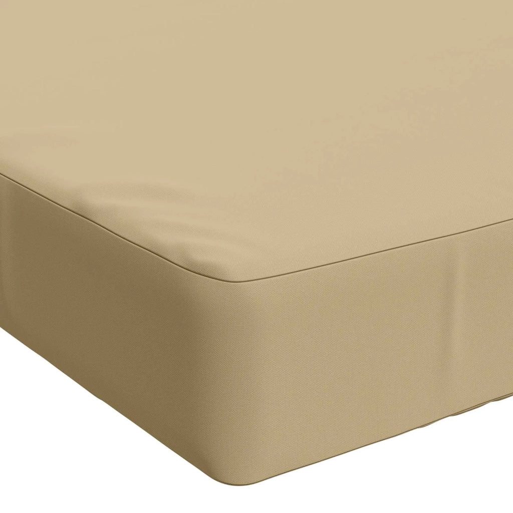Cuscini per Panchina a 2 Pezzi SOEST 2 pz 100% Poliestere Beige 949861