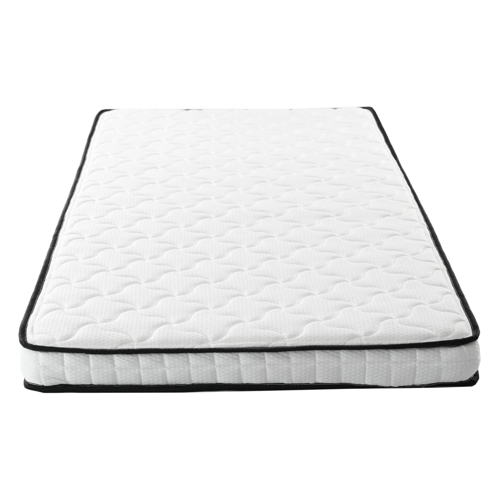 Divano letto estraibile 90/180x190 cm con LED; USB; ripiani e 2 materassi a molle; lino grigio scuro