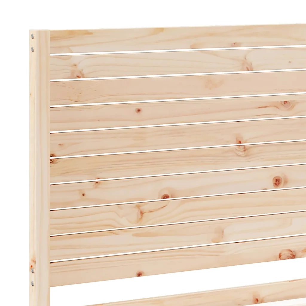 Giroletto Extra Lungo senza Materasso 180x210 cm Legno Massello 3309303