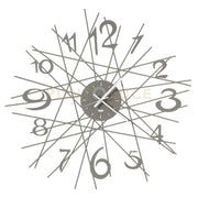 Orologio di design da parete Zig Zag Fango
