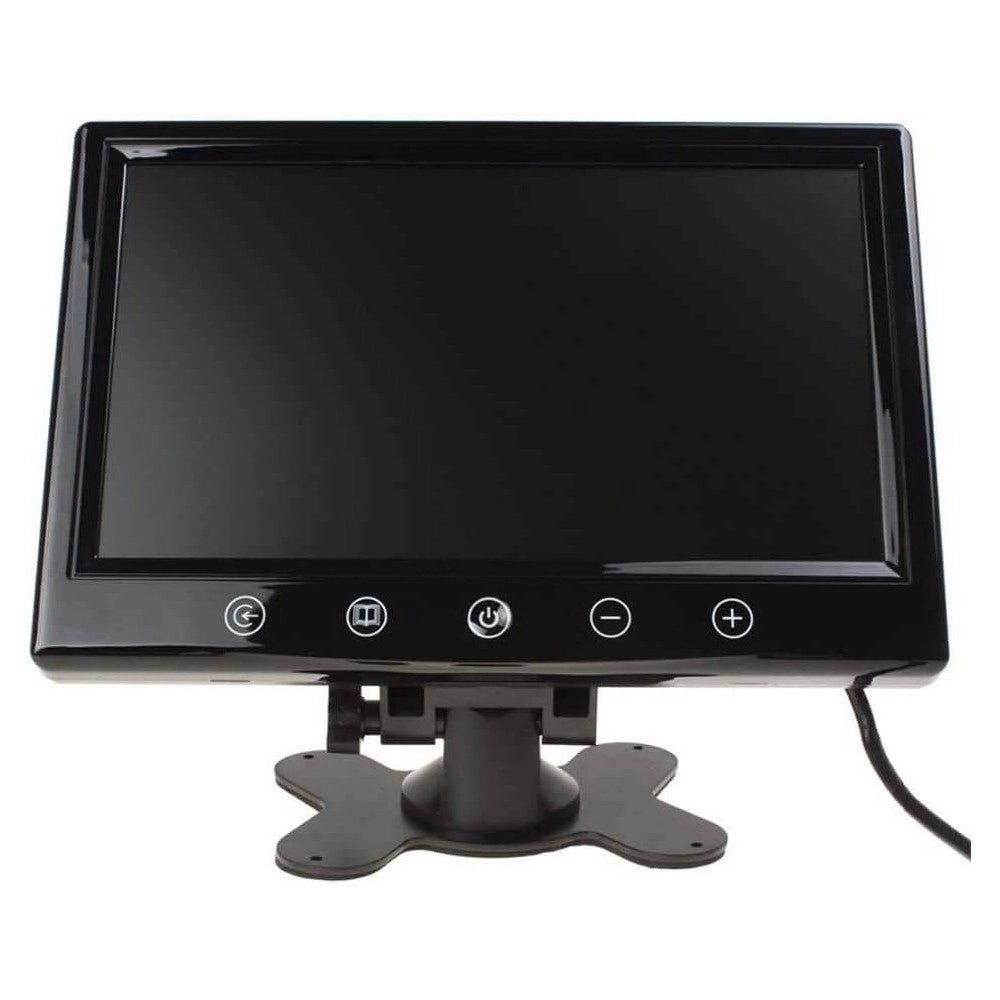 Trade Shop - Monitor Per Videosorveglianza Telecamera Auto Lcd 9 Pollici 12v Maxtech Lcd-9" -