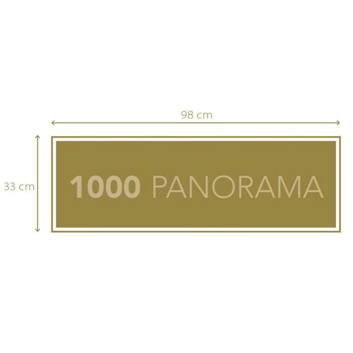 CLEMENTONI - Panorama compatto 1000 pezzi - Swinging by the Oc