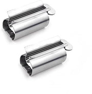Tandpastabuis Knijper Multifunzionale Argento - 2 pezzi