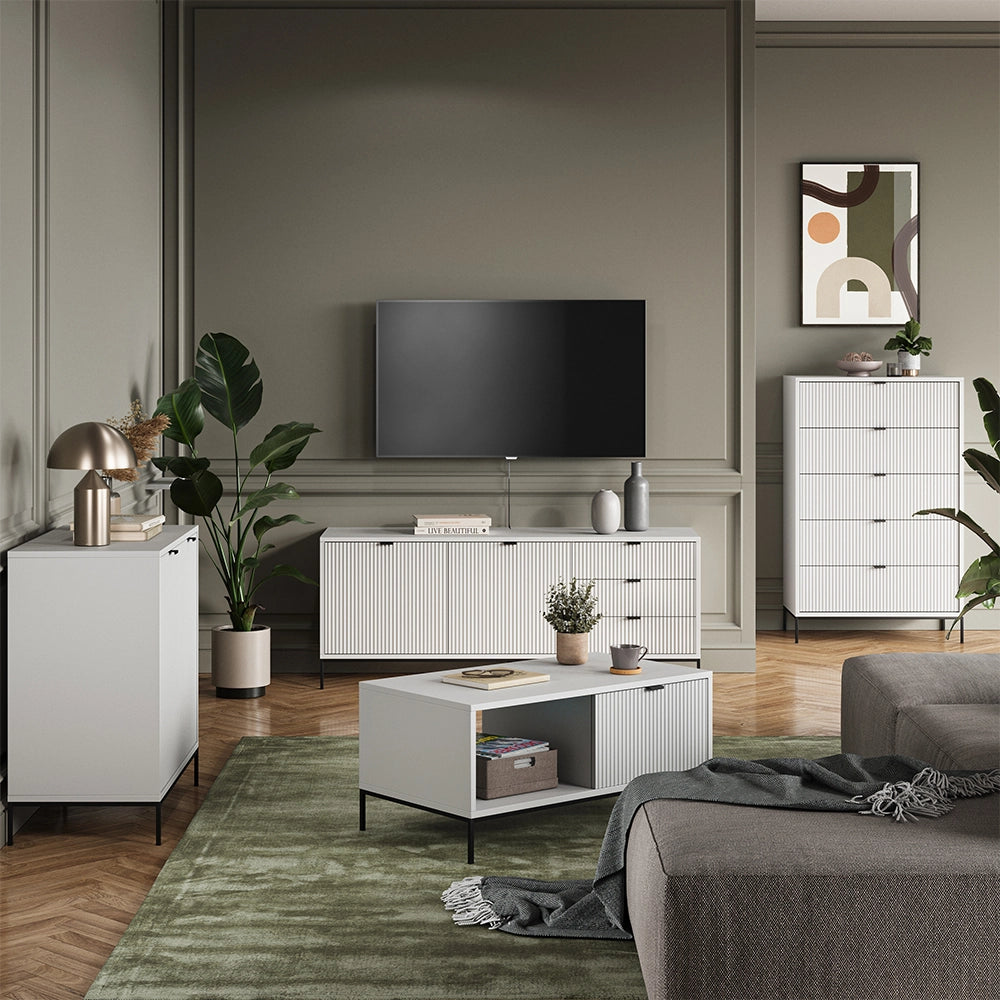 Vicco Libreria Bianco 36 x 188 cm con 5 scomparti