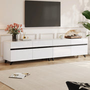 Mobile porta TV bianco da 180 cm con quattro ante
