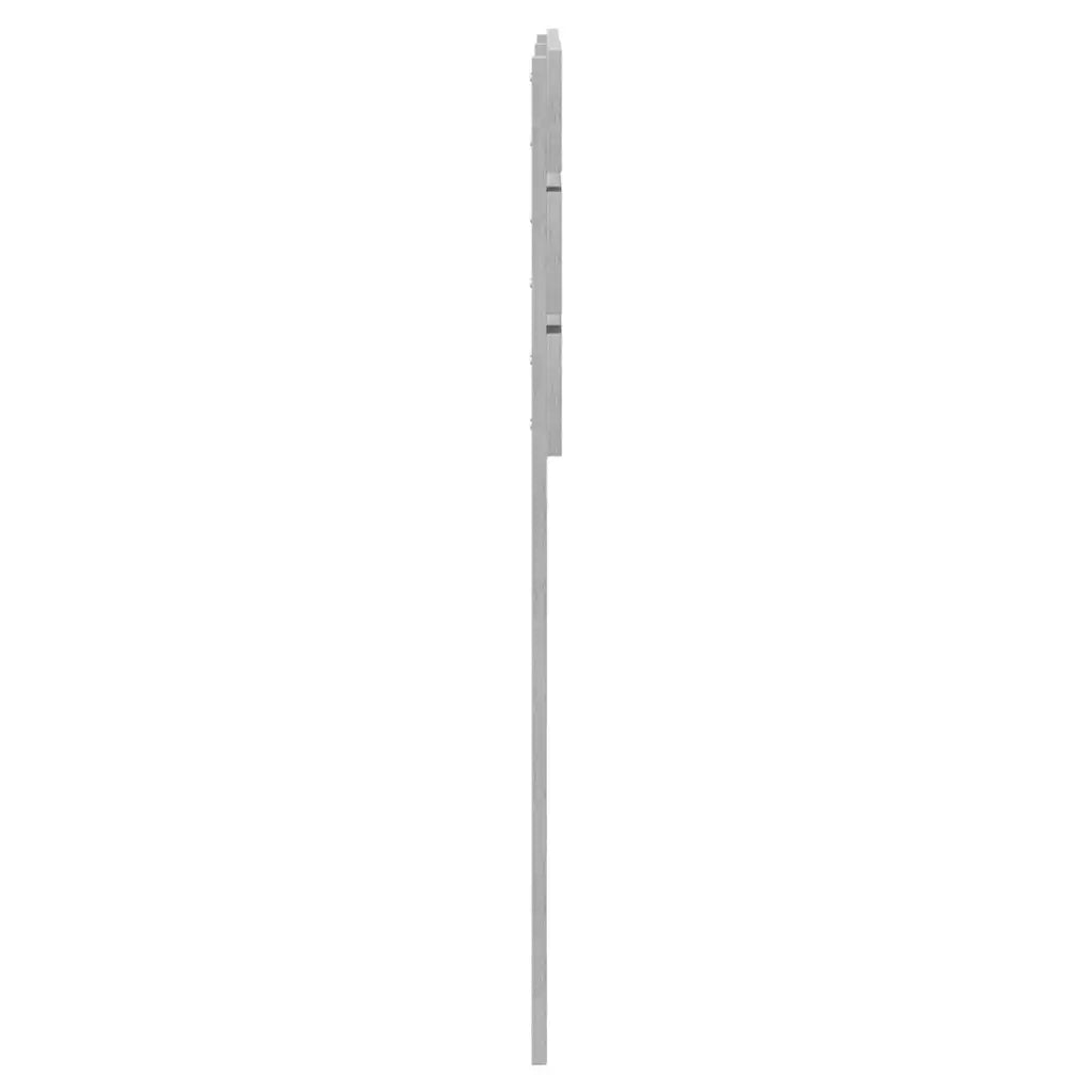 Testiera-Testata-Testiera Decorativa Grigio Sonoma 180 cm Legno multistrato 998789
