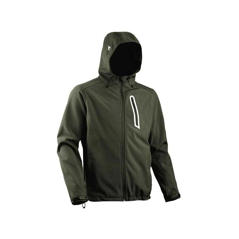 Giacca Softshell Military Green L Sail Diadora