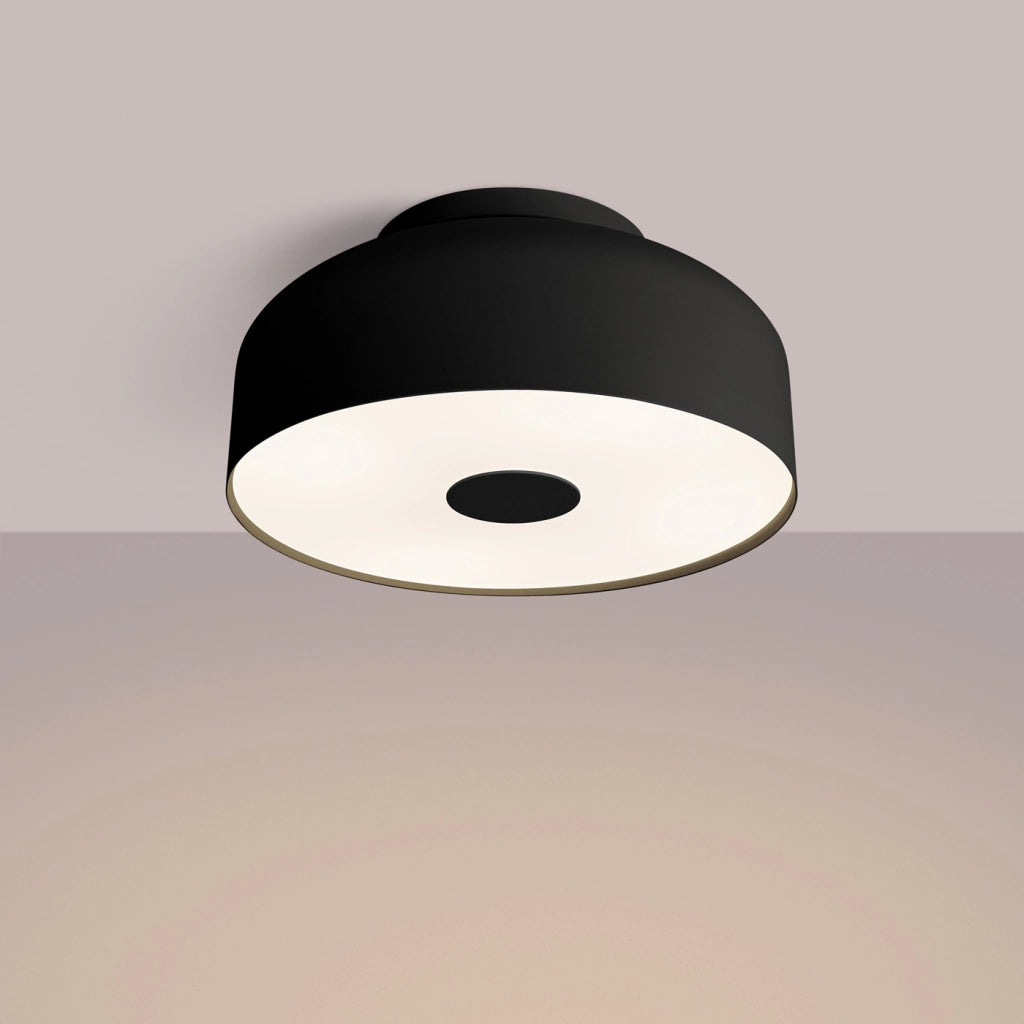 Lampada da soffitto OMIQ nero