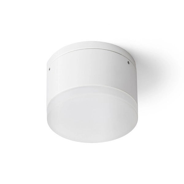 Lampada plafoniera ORIN R da soffitto bianco acrilico satinato 230V LED 10W IP54  3000K