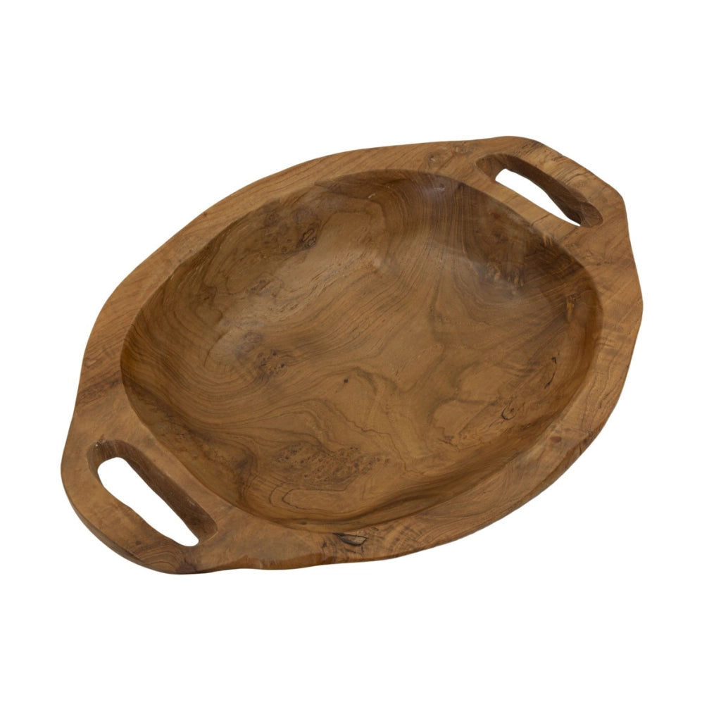 Vassoio Natura 31, Marrone, Legno, 37x26,5x7 cm