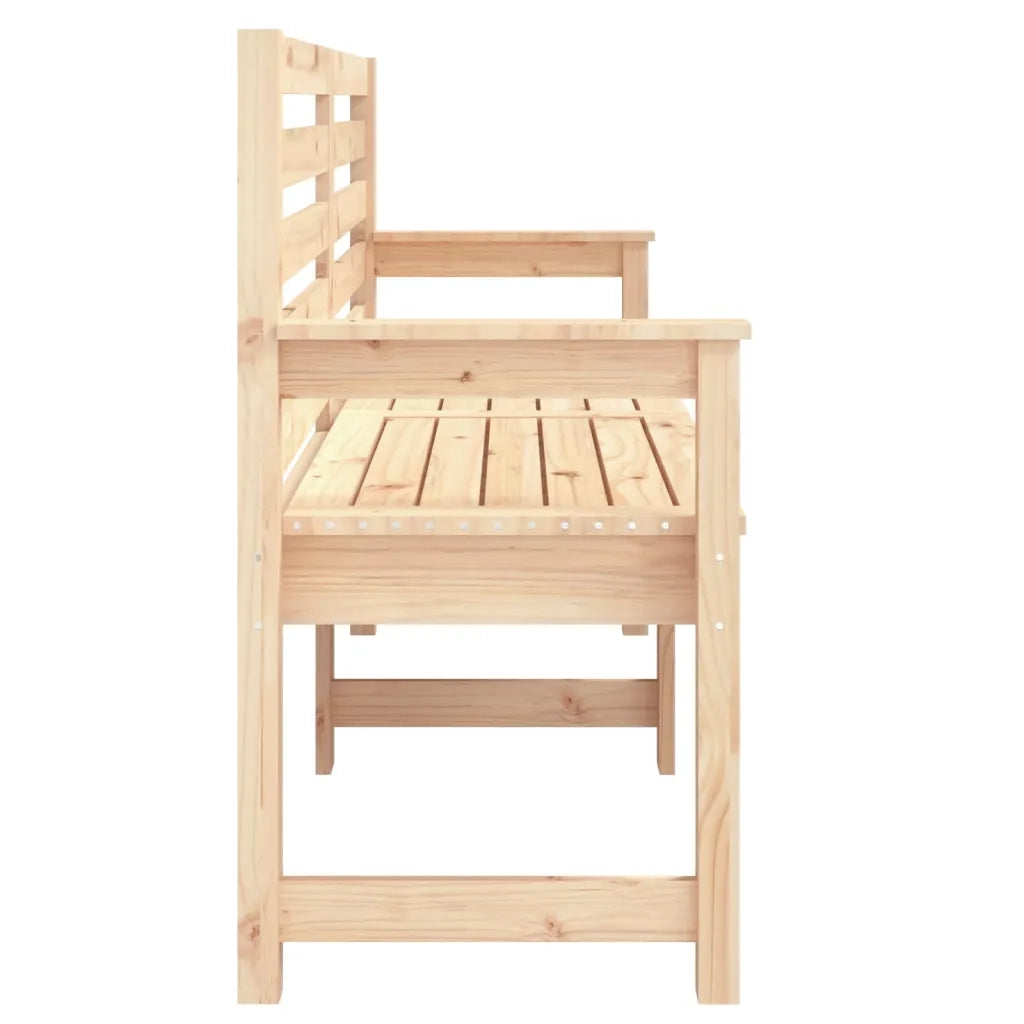 Panchina da Giardino | Panca da Giardino 159,5x48x91,5 cm in Legno Massello di Pino