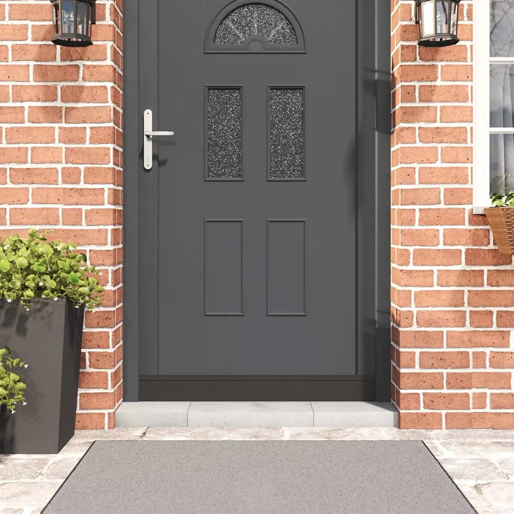 Spazzole per porte autoadesive 2 pz Nero 100 cm CFW2067036