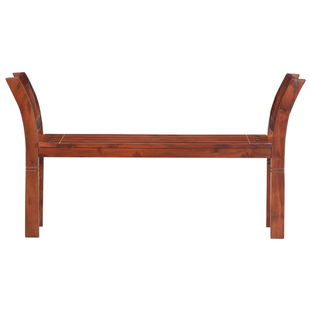 Panca 111 cm in Legno Massello di Acacia CFW5878451