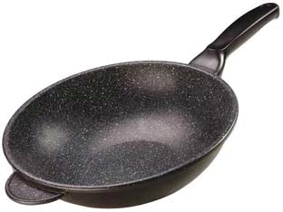 WOK LINEA GRANITO HARD STONE  cm.28    RISOLI