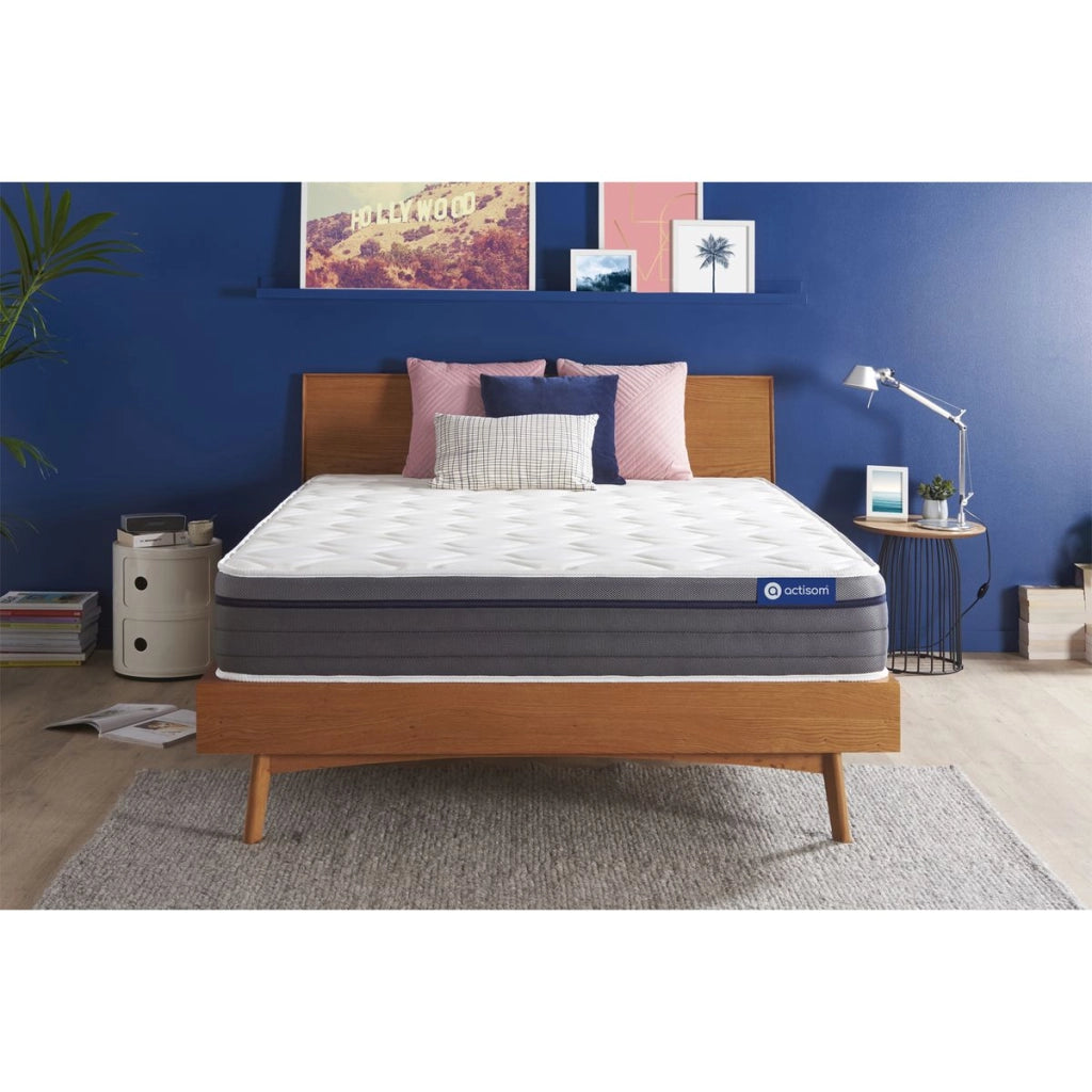 Materasso matrimoniale matrimoniale Actiflex zen 140x210cm - Spessore : 26cm - Molle insacchettate e memory foam - Bilanciato