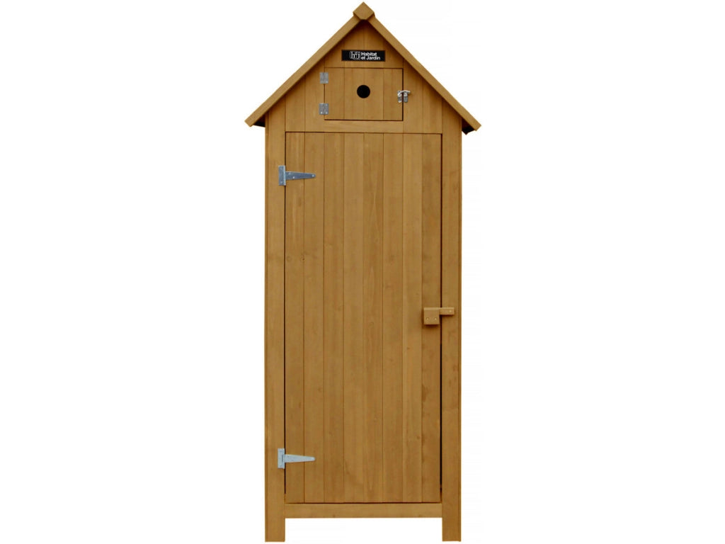Armadio da giardino CABANON - 77 x 54.5 x 179 cm - Marrone