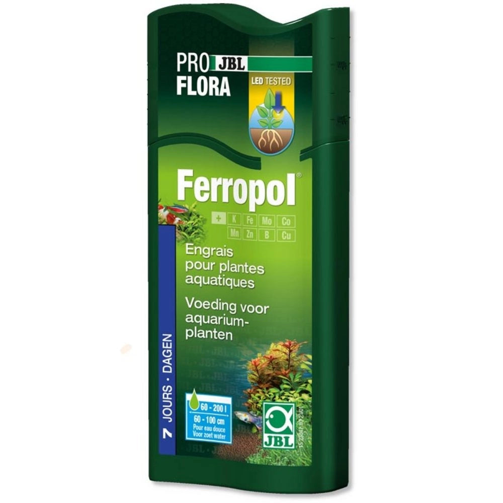 JBL ProFlora Ferropol - fertilizzante liquido completo con microelementi Formato: 100 ml