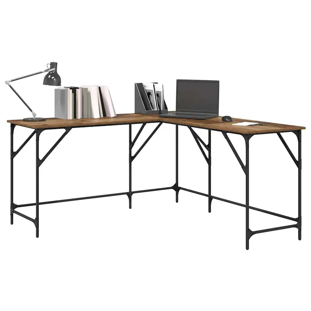 Scrivania Legno vecchio 149 x 149 x 75 cm Legno multistrato 882862