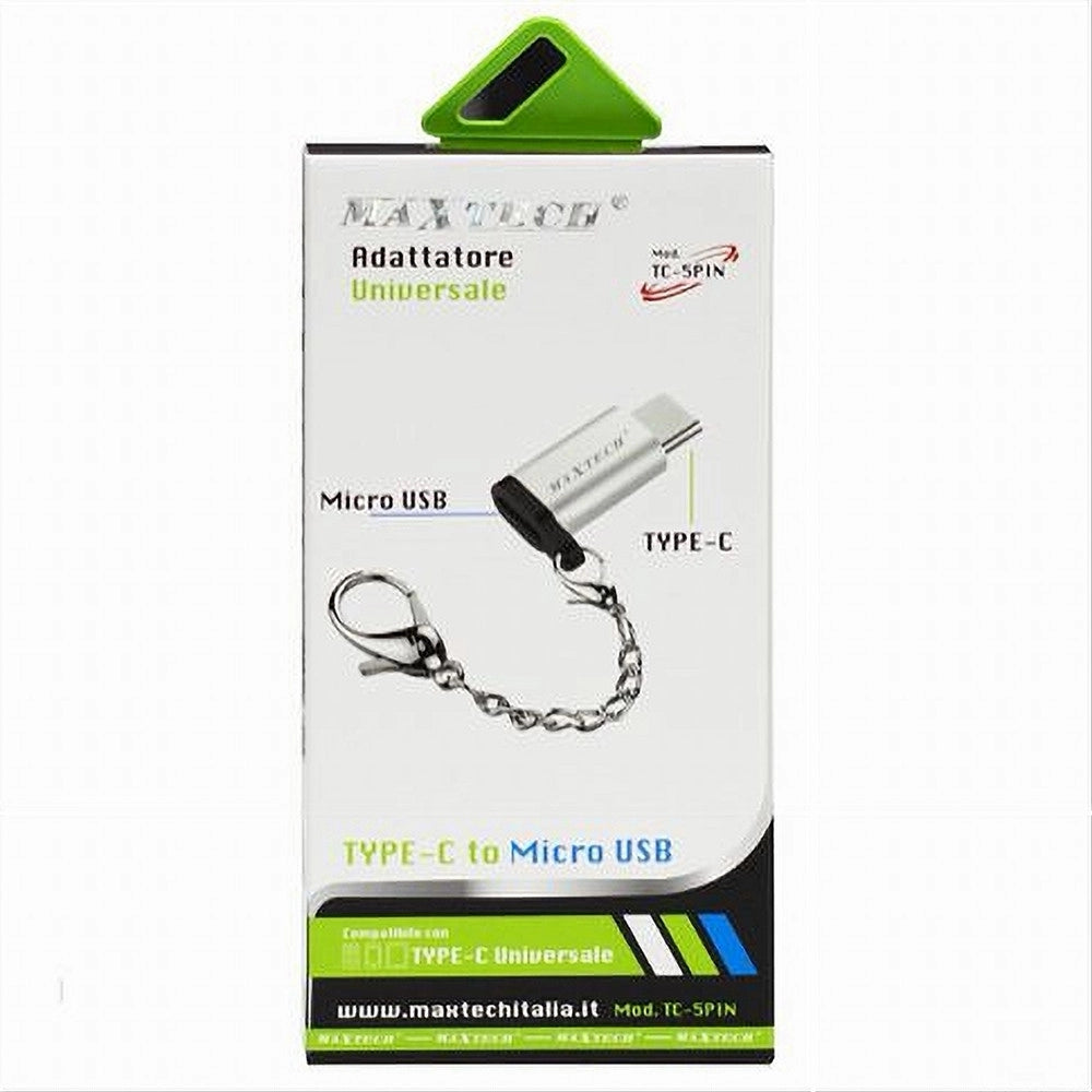 Trade Shop - Adattatore Convertitore Da Type-c A Micro Usb Universale 5pin Smartphone Tc-5pin -