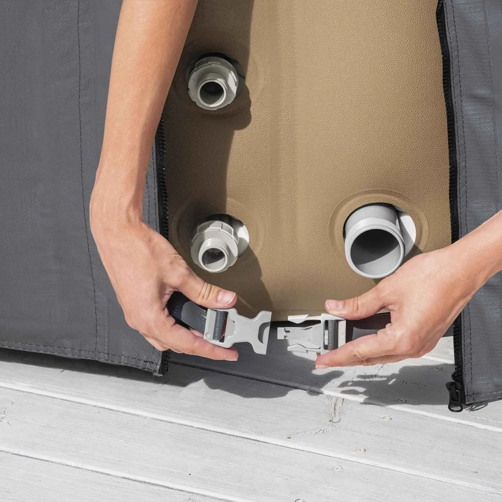Bestway Copertura PVC e POM Grigio 42035735