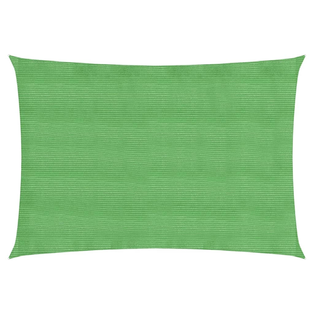 Vela ombreggiante/ombrellone 160 g/m² HDPE 2 x 4 m verde chiaro 02_0009368