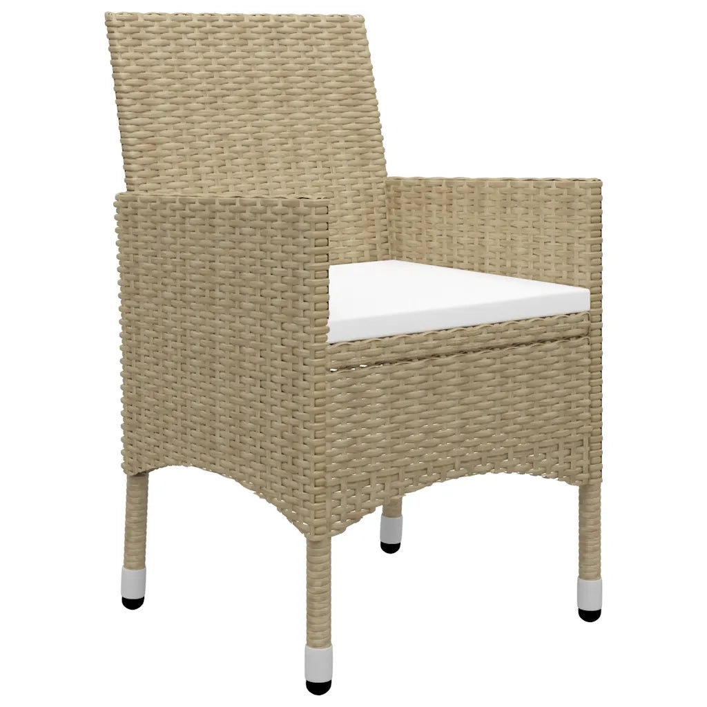 Set da Pranzo da Giardino 9 pz Beige 3067861