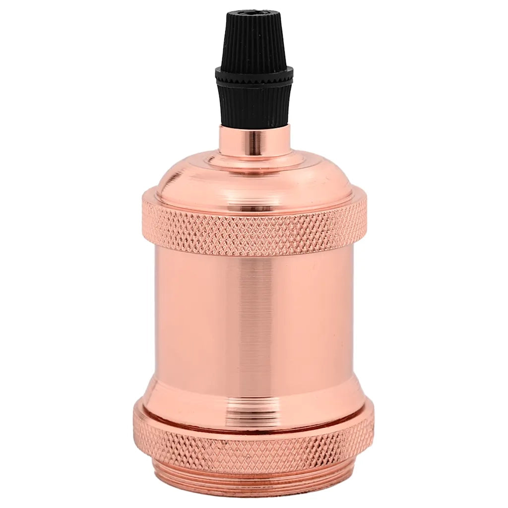 Portalampada 2 pz Oro Rosa E27 4106526