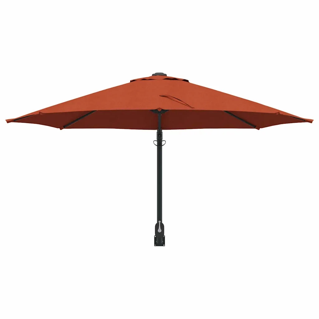 Ombrello da giardino Terracotta 248 x 248 x 148 cm 42003232