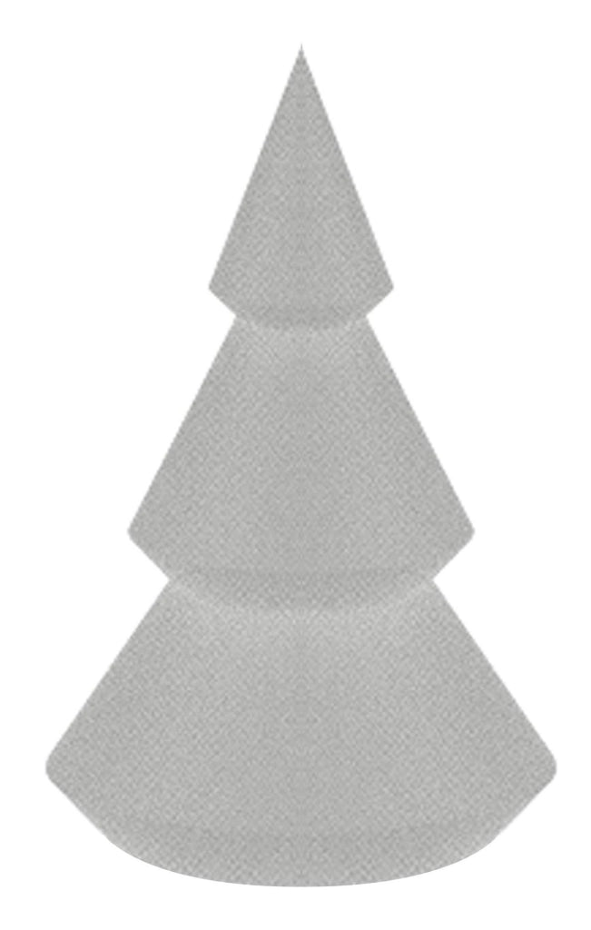 Abete da Giardino Ø30x46 cm in Resina Arkema Abete S Smart Bianco
