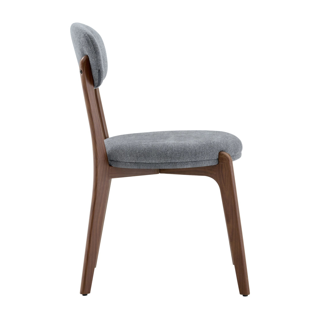 Set 2 Sedie da Pranzo Imbottite in Tessuto ¨C Xylo ¨C Stile Moderno, Beige