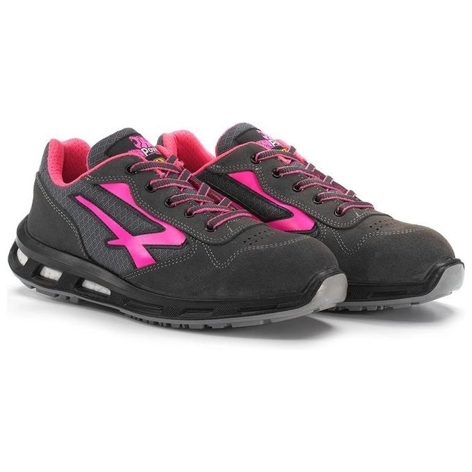 U-Power RL20216 Red Lion Verok Scarpe Antinfortunistiche S1P SRC ESD Puntale Alluminio Donna Taglia 38 colore Grigio Fucsia