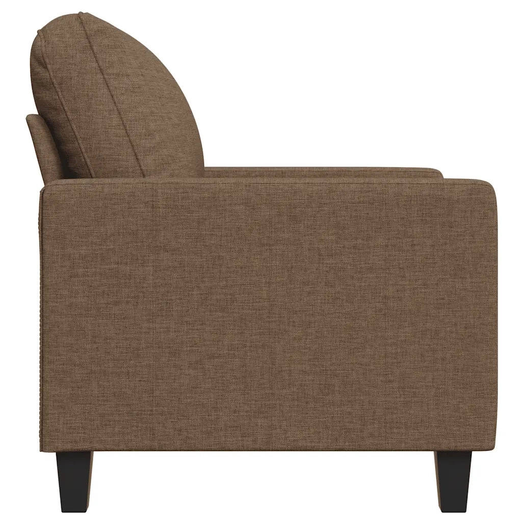 Poltrona Marrone 60 cm in Tessuto 359150