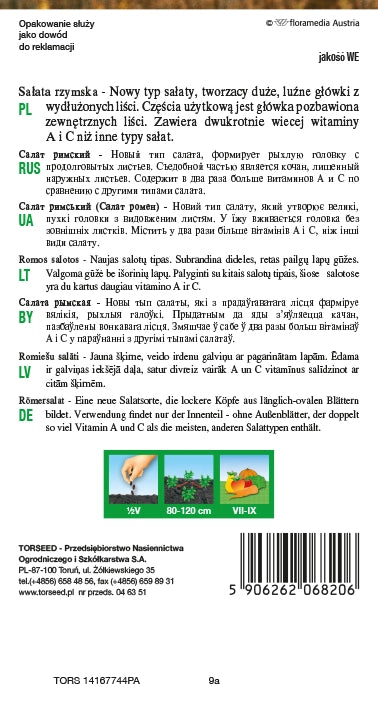 Lattuga romana Liwia 0,5g